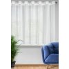 ZÁCLONA CASSIE 300X150 CM BIELA