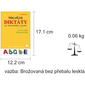 Nácvičné diktáty zo slovenského jazyka pre 1. ročník základných škôl