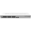 MikroTik Cloud Router Switch CRS326-24G-2S+RM, 800MHz CPU, 512MB, 24x GbE, 2xSFP+cage, ROS L5, PSU, 1U Rackmount