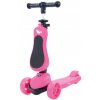 NILS Fun HLB12 Dětská koloběžka 2v1 růžová