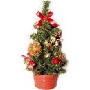 Stromček vianočný mini červený