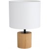 Spot-Light | Spot-Light DO708191174 - Stolná lampa KRETA 1xE27/25W/230V borovica/biela | SP0974