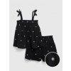 GAP Baby set s kraťasmi Čierna 4YRS Čierna Čierna