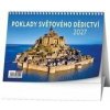 Poklady světového dědictví 2027 - stolní kalendář