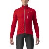 Castelli Go Jacket, Red/ Silver grey Veľkosť: XL Mierne zateplená univerzálna bunda na bicykel
