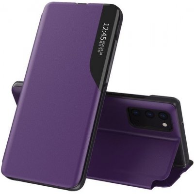 Púzdro IZMAEL Elegantné knižkové View Case Samsung Galaxy A72 4G/Galaxy A72 5G - Fialové