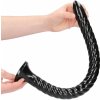Ouch! Swirled Anal Snake Black 50cm