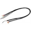 RUDDOG 2S černý nabíjecí kabel G4/G5 dlouhý 60cm 4mm 3-pin XH RP-0210 (RP-0210)