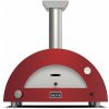Alfa Forni Moderno 2 Pizze Hybrid-Pizzaofen Antique Red