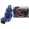 Poťah sedadla RACE čierno-modrý