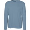 Neutral Pánske tričko s dlhým rukávom NE61050 Dusty Indigo S