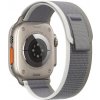eses Trailový nylonový ťah remienok pre Apple Watch 42 mm/44 mm/45 mm/46 mm/49 mm Farebný variant: šedá
