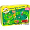 Haba Mini hra pro děti Žebříky v džungli magnetická v kovové krabici