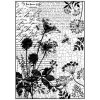 Ryžový papier Stamperia A4 - čiernobiely DFSA4185 1ks ((210x297mm) 28g)