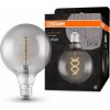Osram LED žiarovka 1906 Globe 15, E27, 4 W, 140 lm, 1800 K, jantárová