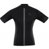 ALPINE PRO SAGENA 2 ČIERNA DÁMSKY CYKLISTICKÝ DRES S REFLEXNÝMI PRVKAMI XS