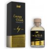 Intt Energy Drink Massage Gel 30 ml, masážny gél s hrejivým účinkom a príchuťou energetického nápoja