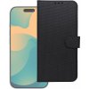 Kryt Anti-Theft 4Card Rfid Book Case Xiaomi Redmi Note 15 5G Black Tech Fabric
