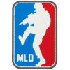 Plastové 3D patche 3D gumová nášivka MAJOR LEAGUE DOORKICKER Patch - Farebná