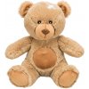 Be Eco medvěd TEDDY plyšová hračka se zvukem 23 cm
