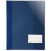 DURABLE rýchloviazač A4+ s popisným okienkom - tmavomodrý