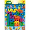 LENA Magnetické číslice 30 mm 36 ks