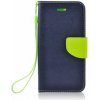 Púzdro Fancy Book case - Alcatel A5 Led navy-lime