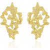 Olivie Stříbrné náušnice VĚŠTBA GOLD 9380 Ag 925; ≤4,8 g.