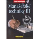 Manažerské techniky III - Oldřich Šuleř