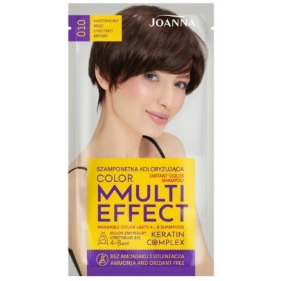 Multi Effect Color farbiaci šampón Gaštanová hnedá 010 35 g