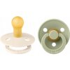 Bibs Colour kaučuk 2ks Sage Ivory 120241