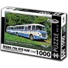 RETRO-AUTA Puzzle BUS č.14 Škoda 706 RTO KAR (1968) 1000 dílků