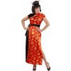 CHINKA GEJŠA KIMONO JAPONKA KVETY