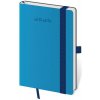 HELMA Diár Flexies týždenný vreckový A6 9x14cm modrý 2026