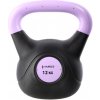 Plastový kettlebell HMS KPC 12 kg sv. fialový