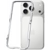 Luphie ochranný kovový rámček pre iPhone 17 Pro - strieborný - možnosť vrátiť tovar ZADARMO do 30tich dní