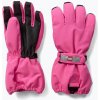 Lego® kidswear, LWazun 705 detské lyžiarske rukavice ružová,sivá,červená