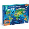 Mudpuppy Puzzle Ohrožené druhy zvířat celého světa 80 dílků