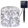 Dampod Solárne vianočné osvetlenie drôt 100 LED