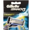 Gillette Mach 3 Náhradné hlavice 4 ks