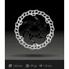 Brzdový kotúč GALFER Fixed Wave 1.8mm 6d Priemer kotúča: 203mm
