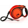 Vodítko Flexi Xtreme L pásek 8 m/55 kg oranžové (FX-34606)