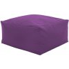 Plyšová taburetka fialová