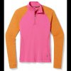Spodná bielizeň SMARTWOOL W CLASSIC THERMAL MERINO BL 1/4 ZIP B Lady veľkosť XL