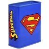 Pokladnička Superman: Logo (9 x 12 x 5 cm) kovová