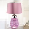 Elstead Elstead LENA-TL-S-PLUM - LED Stolná lampa LENA 1xE27/60W/230V + 1xGU10/7W ružová ED0625 + záruka 3 roky zadarmo + záruka 3 roky zadarmo