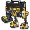 DeWALT DCK268P2T-QW AKU/rázový šroubovák Černá, Žlutá