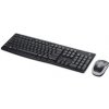 Logitech MK270, sada klávesnice s bezdrátovou laserovou myší, AAA, CZ/SK, multimediální, 2.4 [GHz], bezdrátová, černá