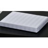 PROFOD HOTEL ATLAS GRÁDL COMFORT / Obliečky set, prúžok 20 mm, česaná 100% bavlna - biela 140x200 cm