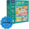 Mideer LEVEL UP! 04 - Motívy miest puzzle 3v1 ( 54, 70 a 88 dielikov)